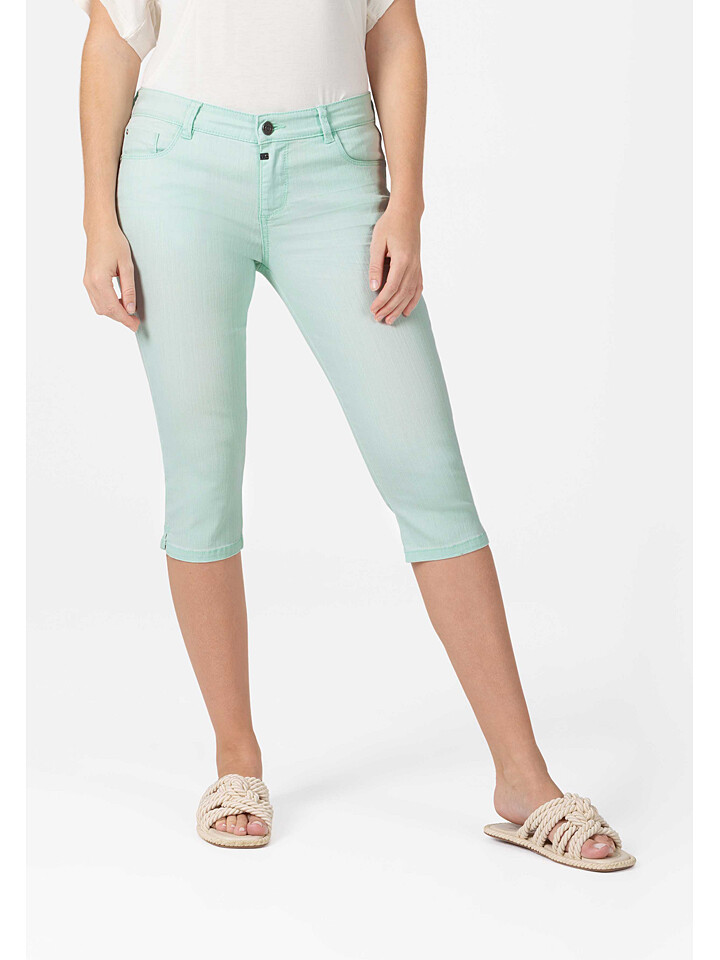 

Брюки Timezone Caprihose Aleena, бирюзовый
