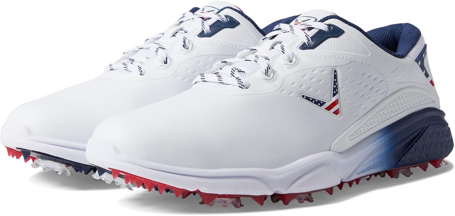 

Кроссовки Coronado V3 Golf Shoes Callaway, цвет Red/White/Blue