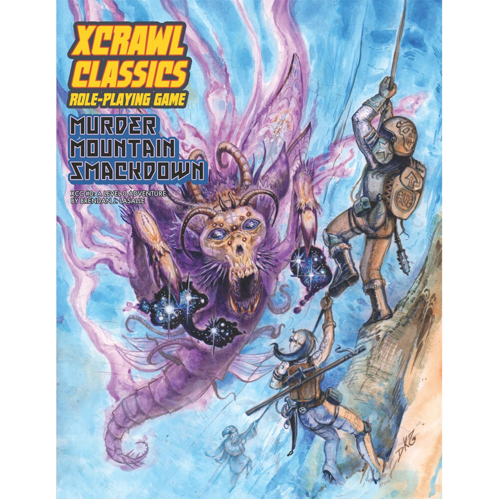 

Ролевая игра Goodman Games Xcrawl Classics RPG: #0 Murder Mountain Smackdown