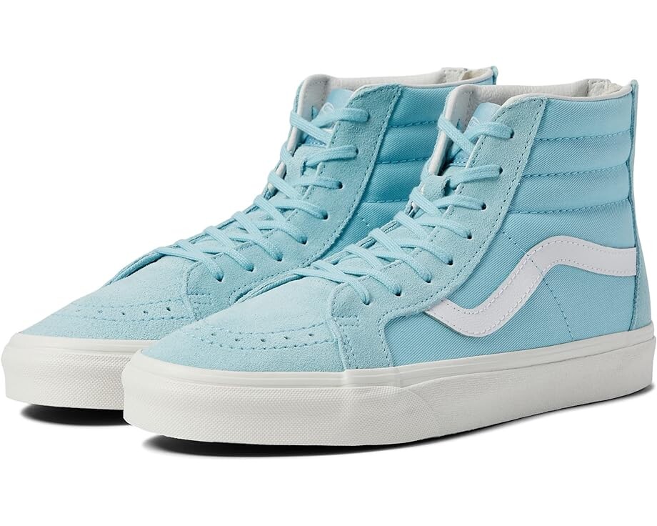

Кроссовки Vans SK8-Hi Reissue Zip, цвет Aquatic/Blanc De Blanc