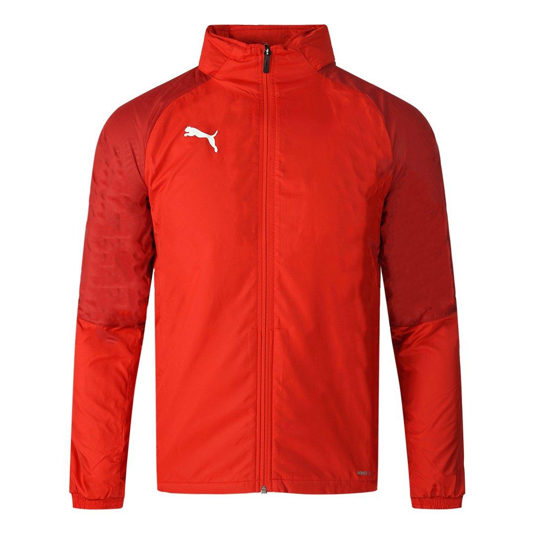 Красная тренировочная куртка на подкладке Windcell Puma, красный черная тренировочная куртка modernfz puma черный