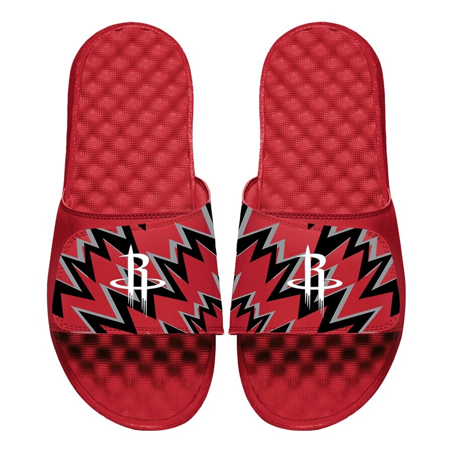 

Шлепанцы ISlide Houston Rockets, красный