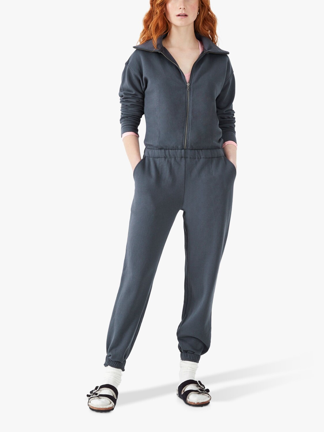 

hush Комбинезон Oasis с высоким воротником, черное дерево