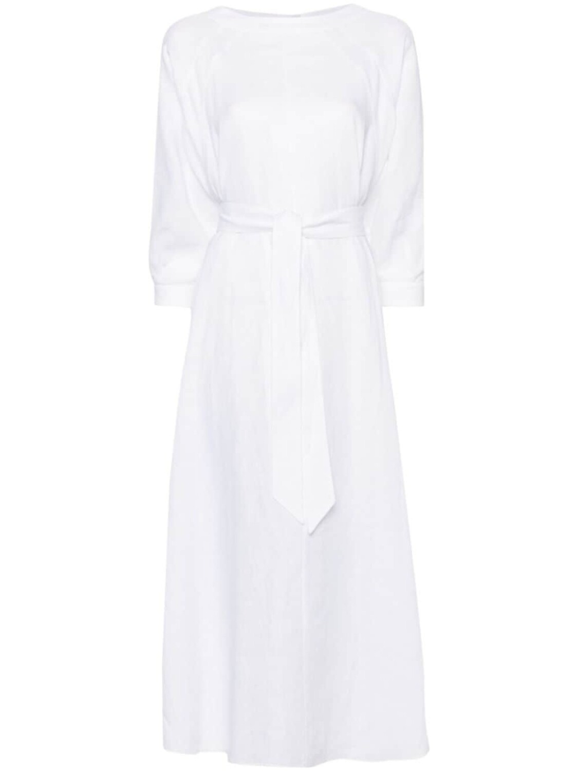 

Loro Piana длинное льняное платье Ruth, белый