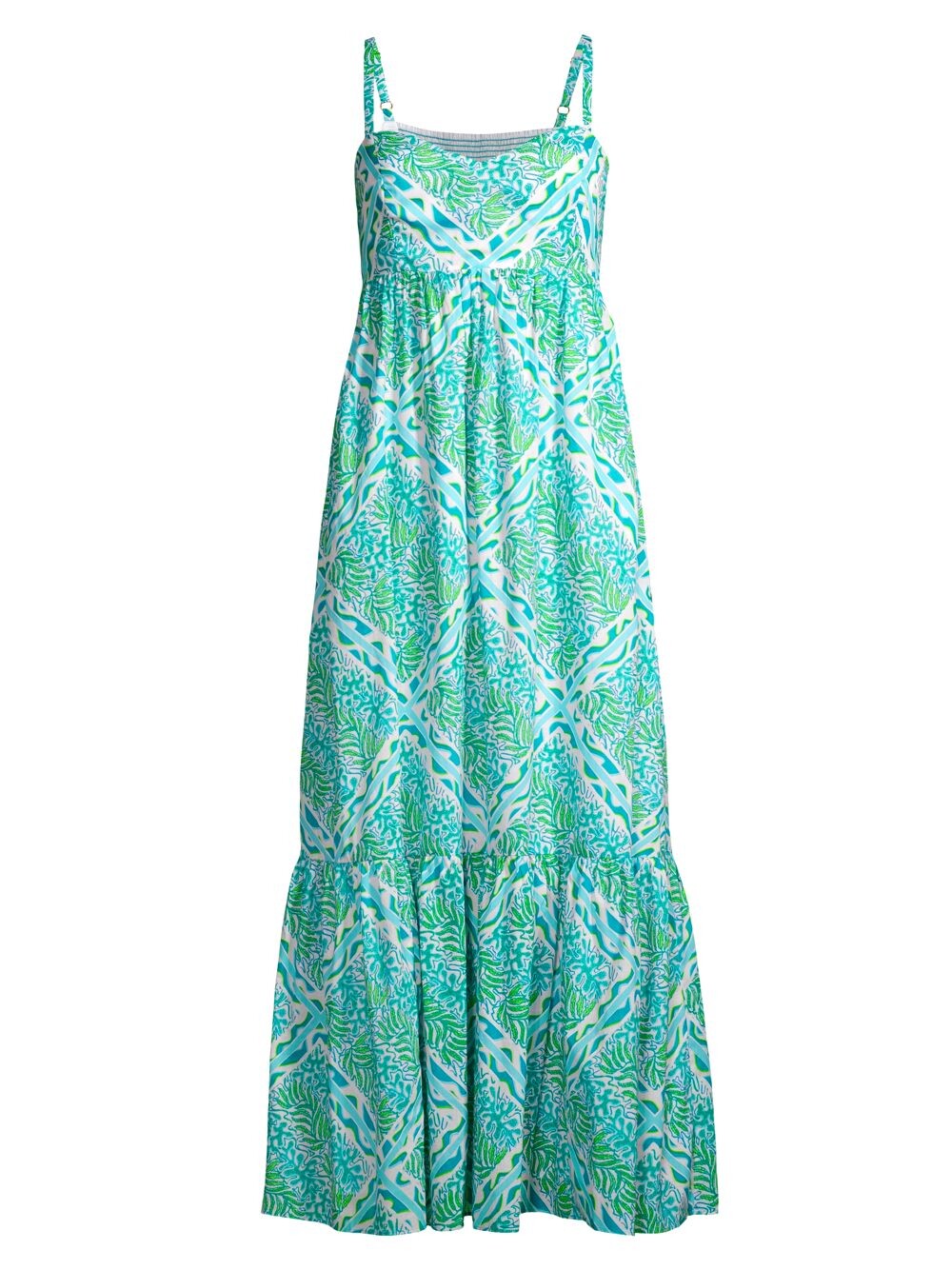 

Хлопковое платье макси Hiedi Lilly Pulitzer, разноцветный