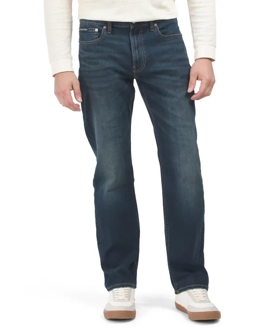 

Прямые джинсы Hs Calvin Klein Jeans, темно-синий