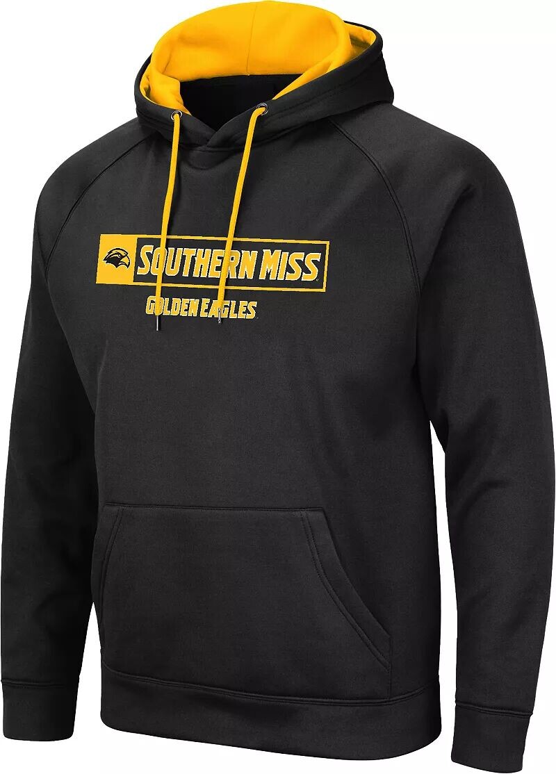 

Colosseum Мужская черная толстовка Southern Miss Golden Eagles