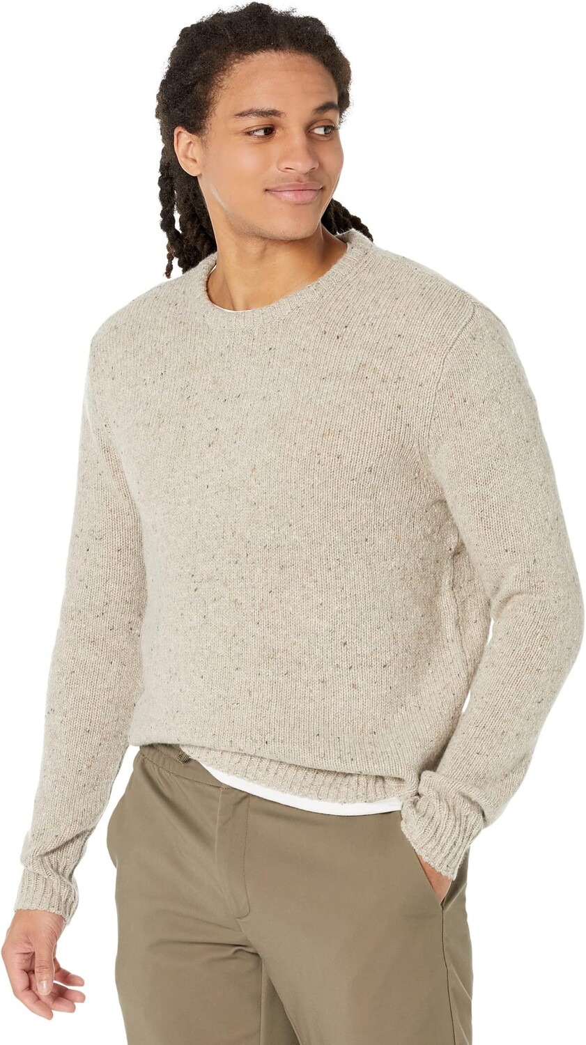 

Ключевой предмет: свитер Madewell, цвет Barley Donegal