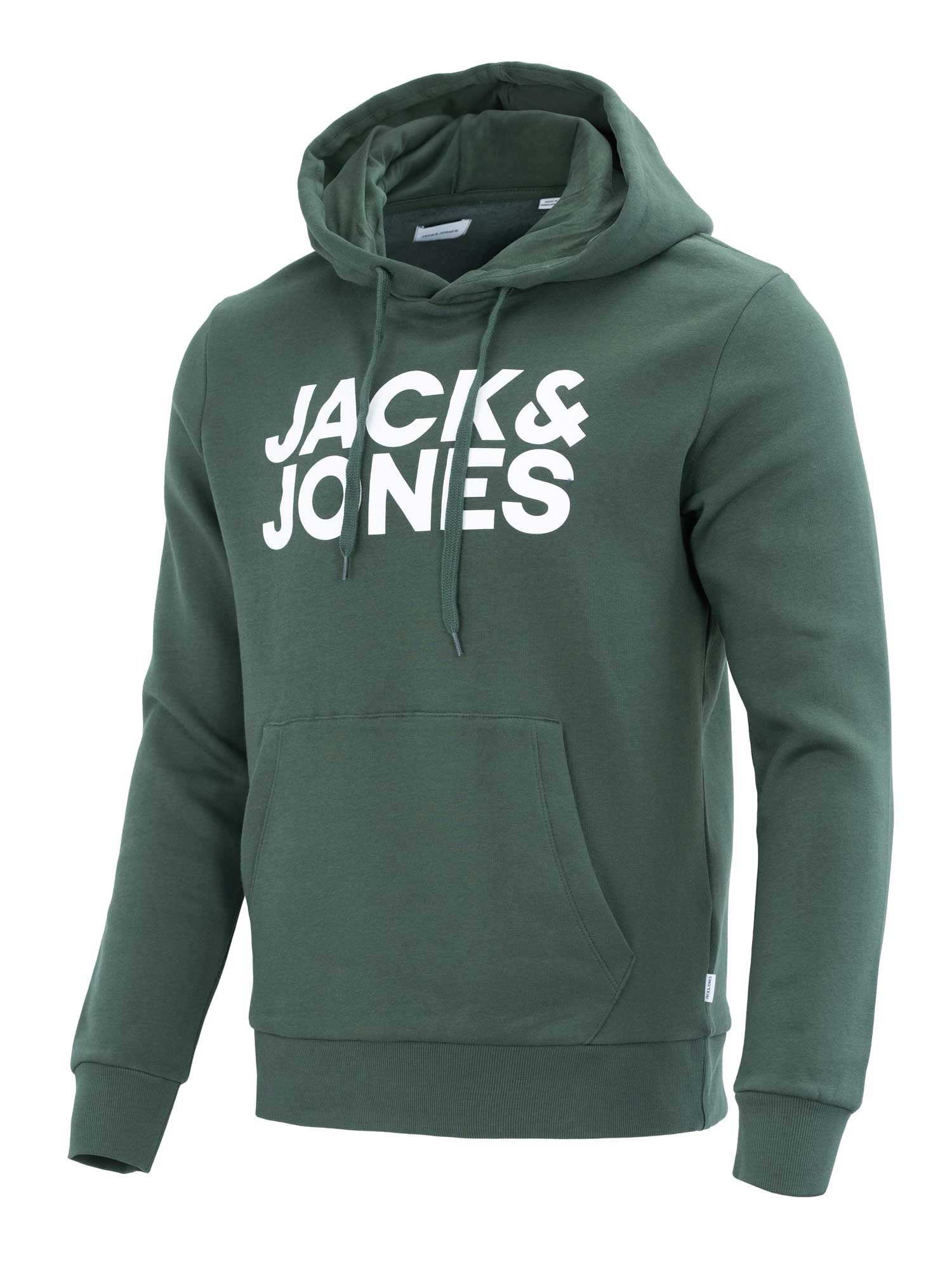 

Толстовка Jack & Jones JJECORP LOGO SWEAT HOOD NOOS, зеленый