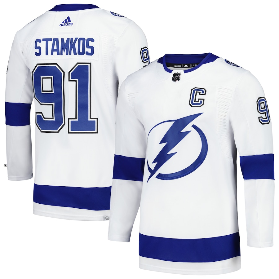 Джерси adidas Tampa Bay Lightning, белый – заказать с доставкой из-за  рубежа через онлайн-сервис «CDEK.Shopping»