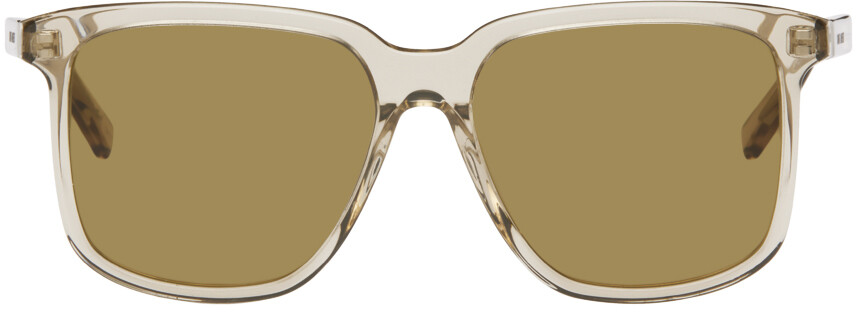 

Желтые солнцезащитные очки SL 480 Saint Laurent