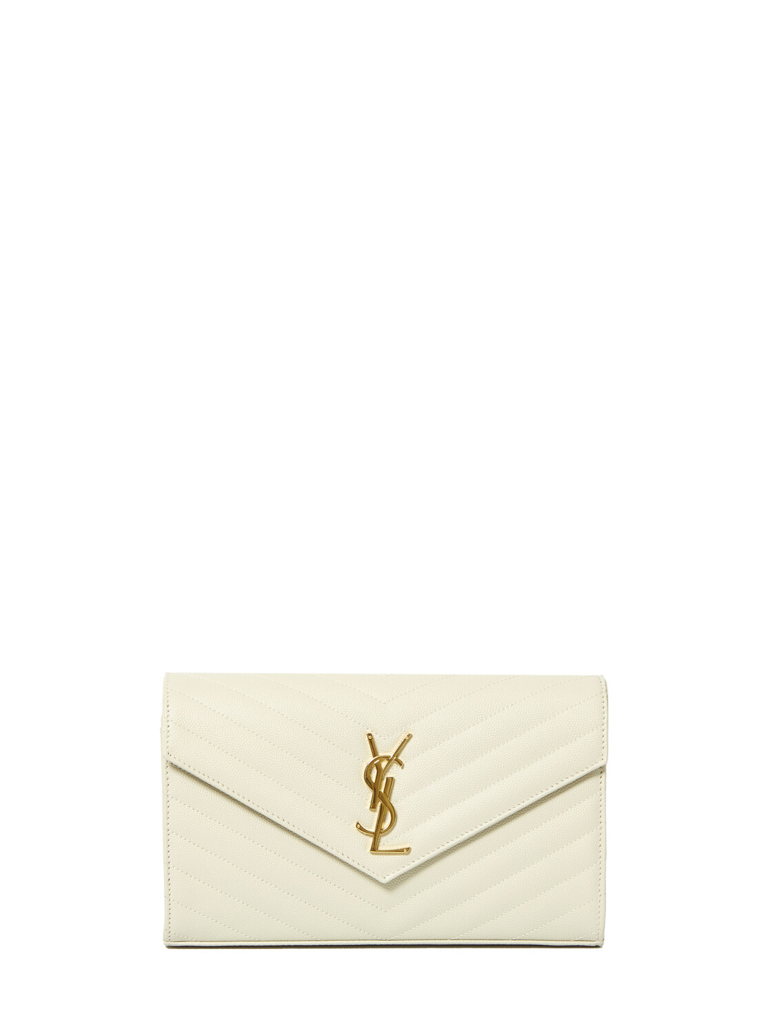 

Сумка Saint Laurent Matelassé Cassandre, желтый