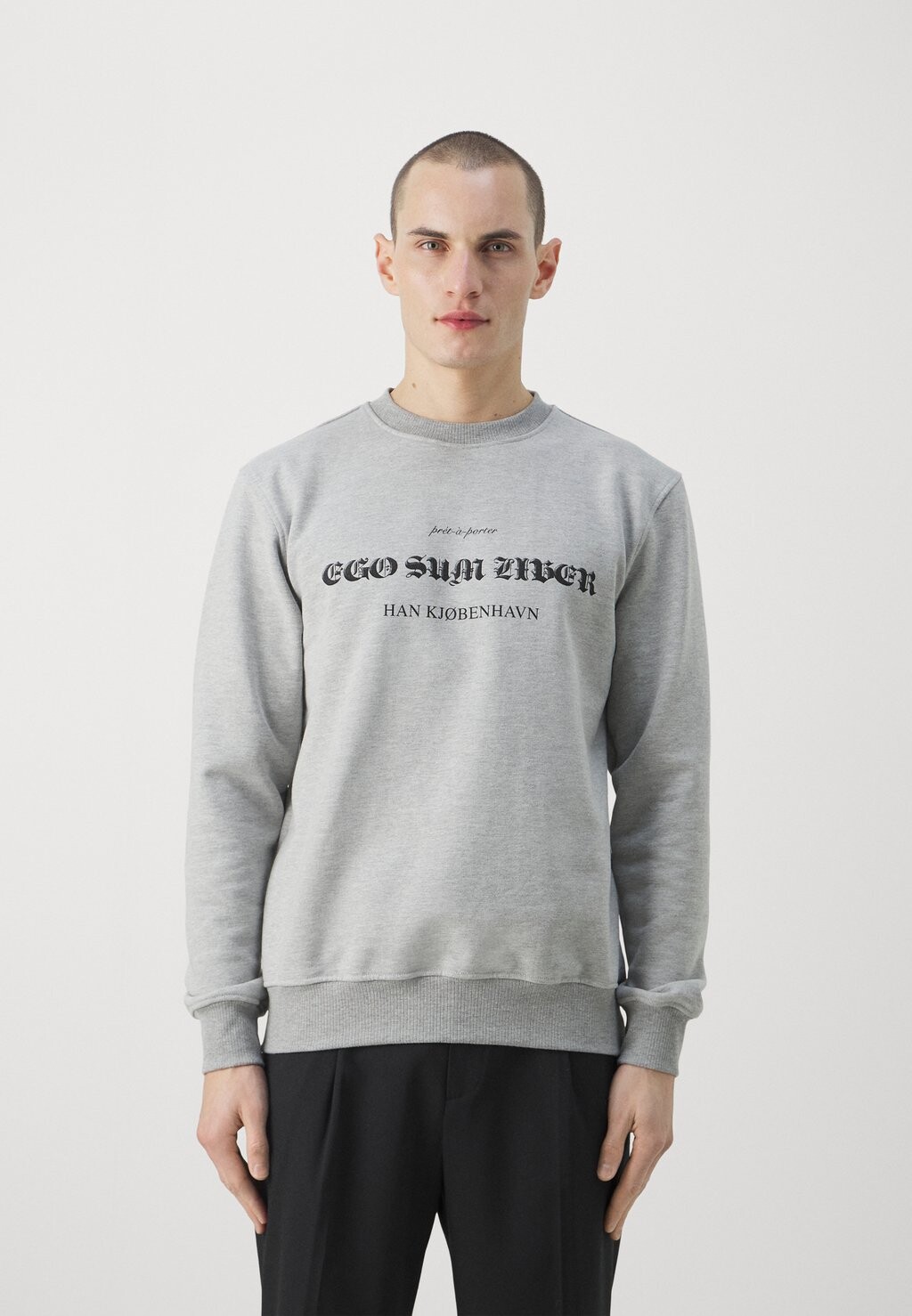 

Толстовка Han Kjøbenhavn FREEDOM REGULAR UNISEX, цвет grey melange