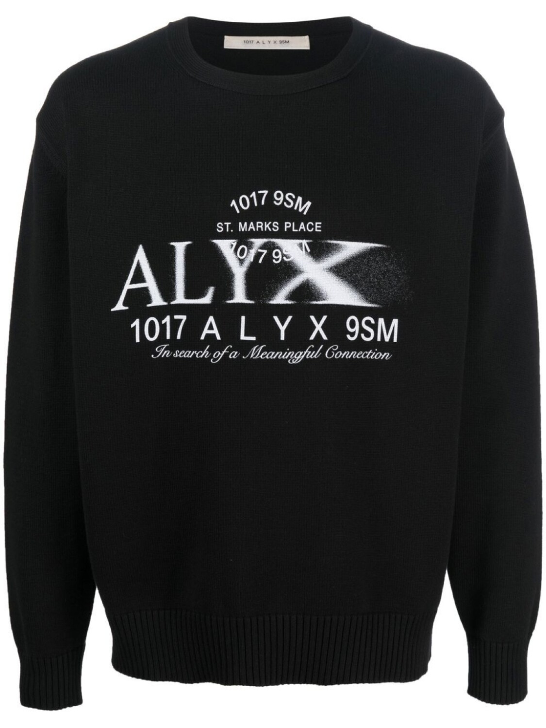 

1017 ALYX 9SM толстовка с логотипом, черный