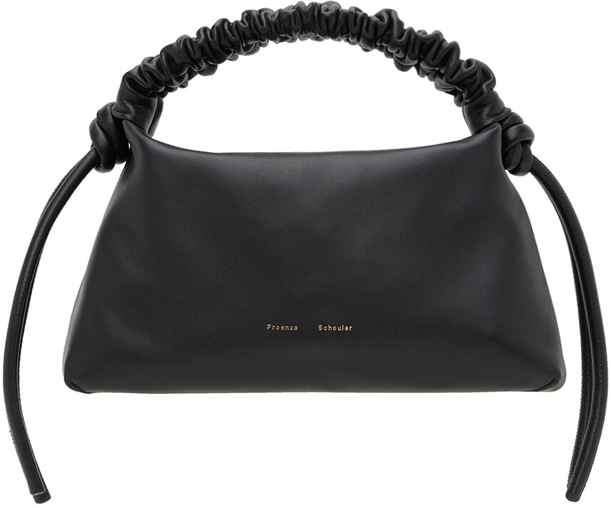 

Черная мини-сумка на шнурке Proenza Schouler