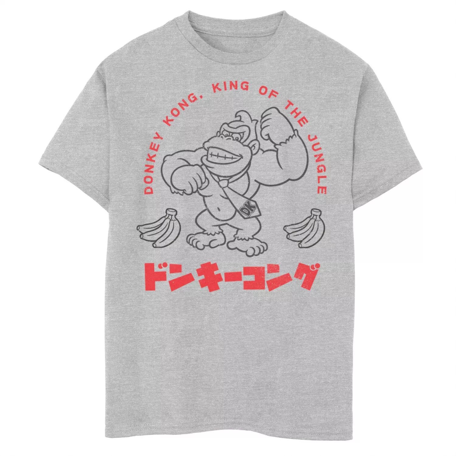 

Футболка с рисунком Donkey Kong King Pose для мальчиков 8–20 лет Licensed Character