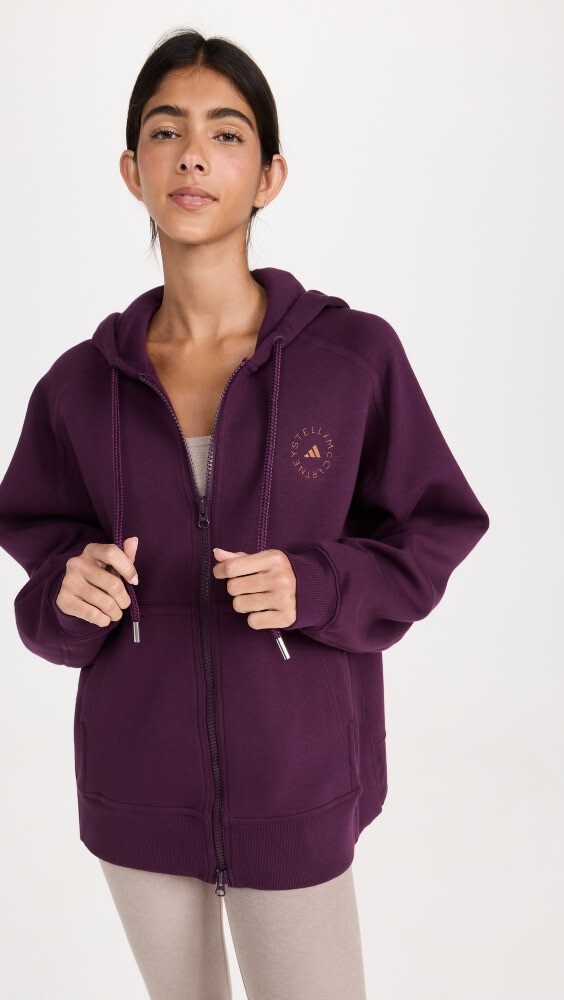 

Худи adidas by Stella McCartney Full Zip, красный