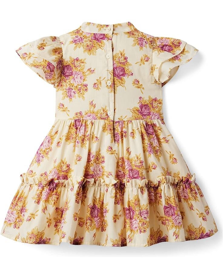 

Платье Janie and Jack Ivory Floral Dress, цвет Multicolor