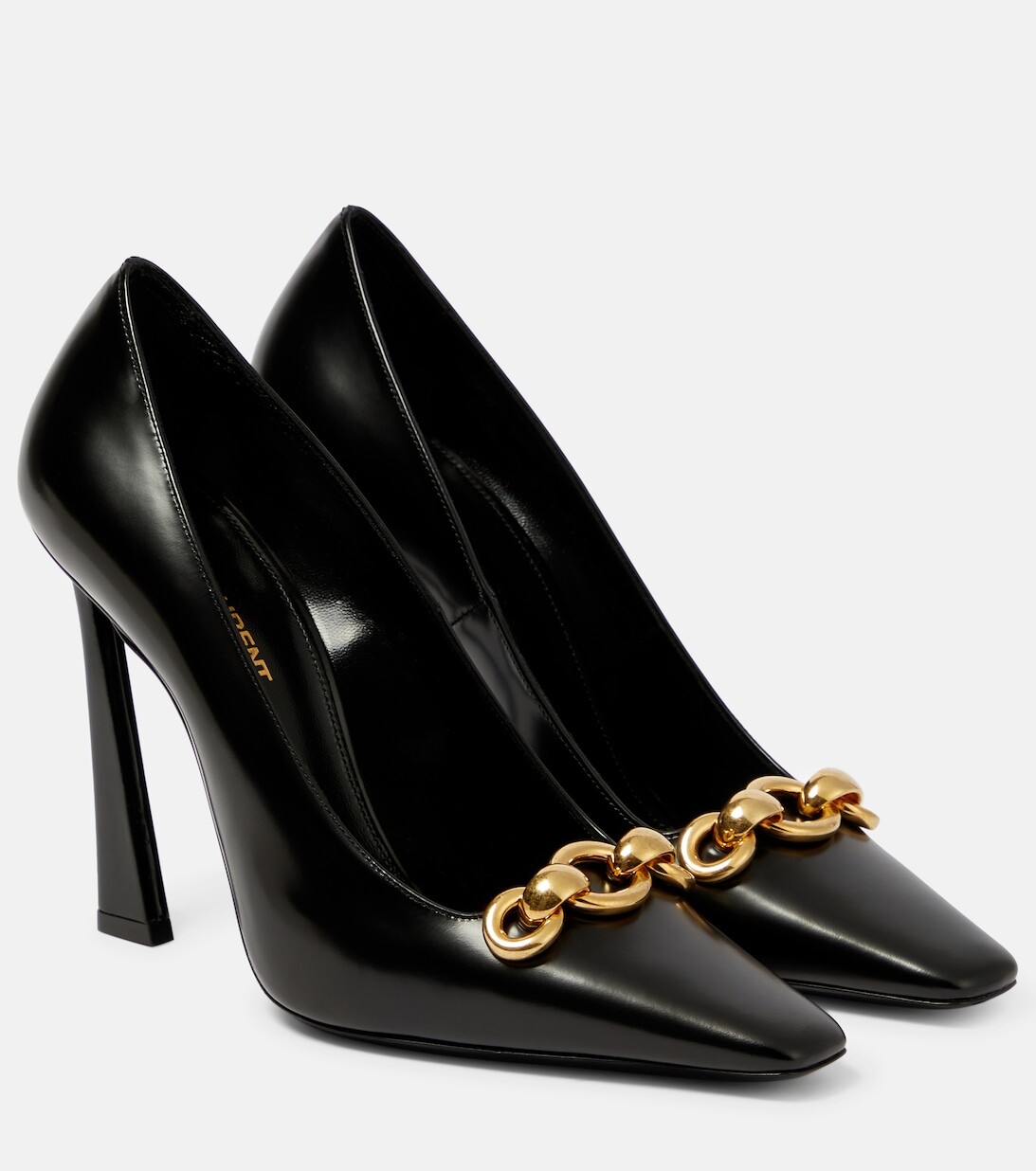 

Кожаные туфли Severine 110 Saint Laurent, черный