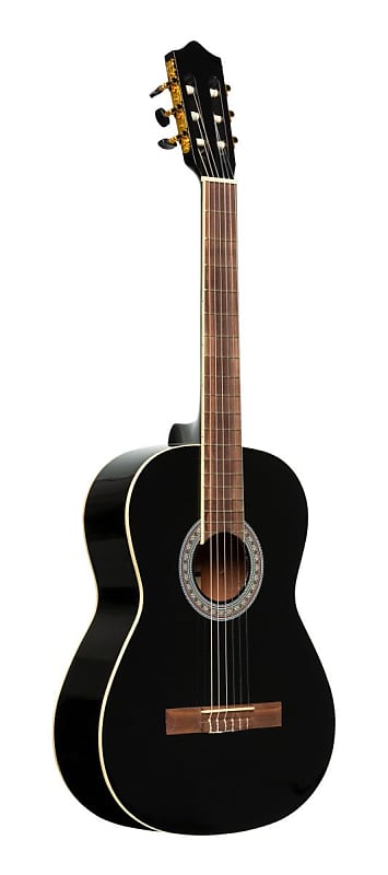 Акустическая гитара Stagg Classical 4/4 Cutaway Acoustic Guitar - Black - SCL60-BLK