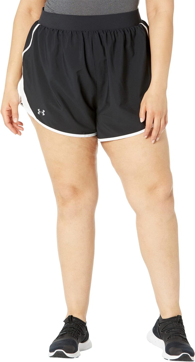 

Шорты больших размеров Fly By 2.0 Under Armour, цвет Black/Black/Reflective