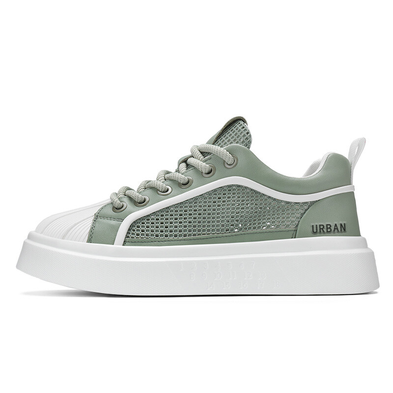 

Кроссовки URBAN AUTHENTIC Skateboarding Shoes Men Low-top, белый