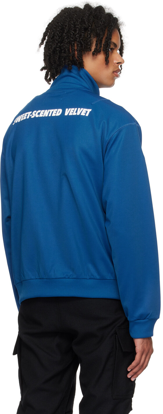 

Синяя спортивная куртка Raf Simons Fred Perry Edition, Синий