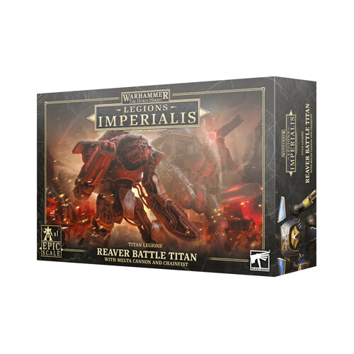 

Фигурки Legions Imperialis: Reaver Titan W/Melta Cannon & Chainfist Games Workshop