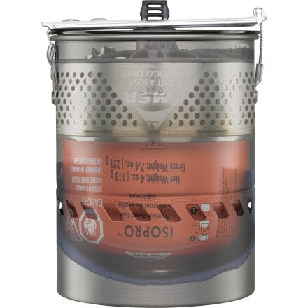 

Система печки Reactor 1,0 л MSR, цвет One Color