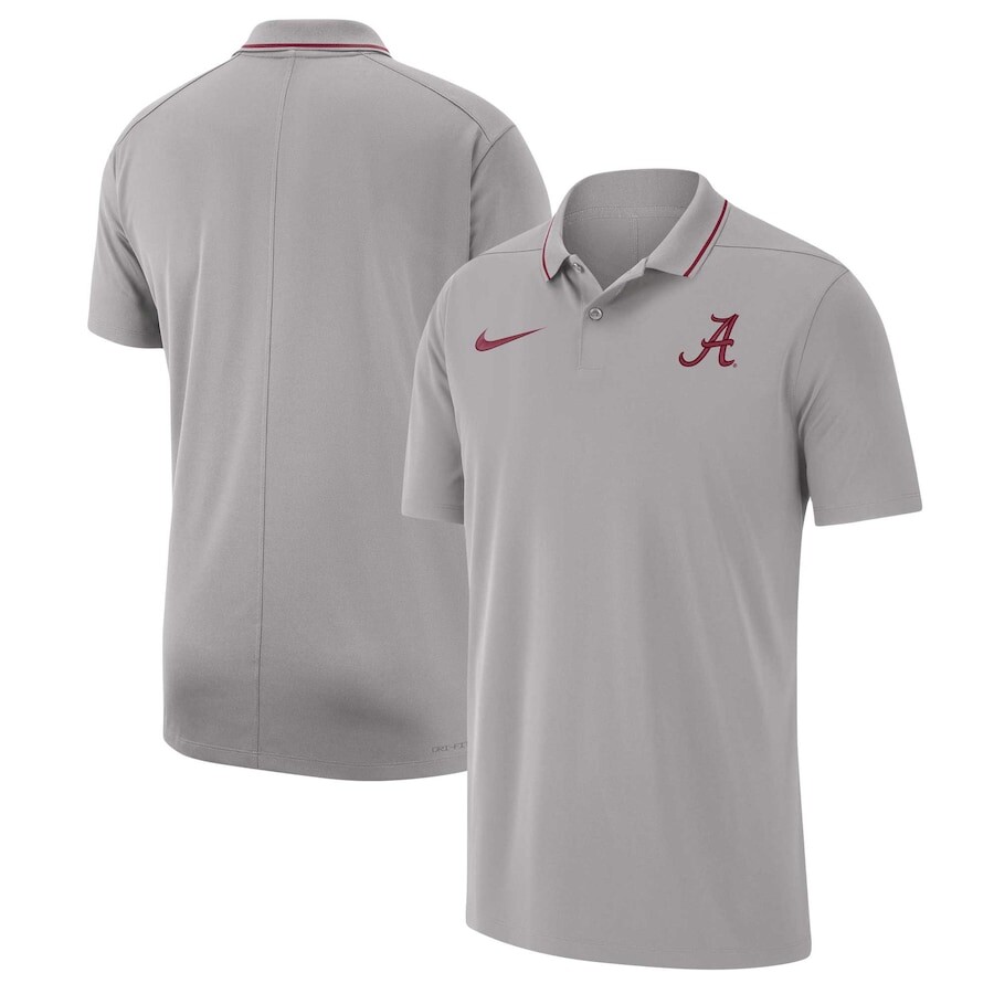 

Поло с коротким рукавом Nike Alabama Crimson Tide, серый