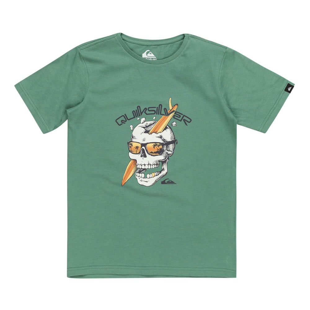 

Футболка с коротким рукавом Quiksilver One Last Surf, зеленый