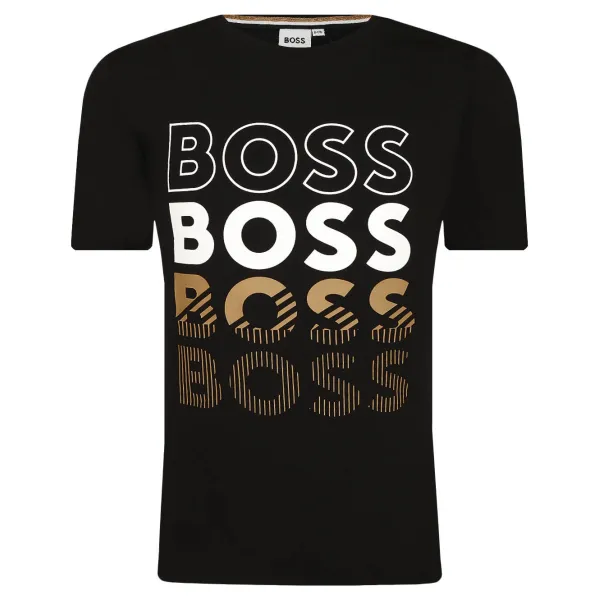 

Футболка стандартного кроя Boss, черный