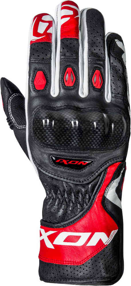 Мотоциклетные перчатки RS Circuit-R Ixon, черный красный