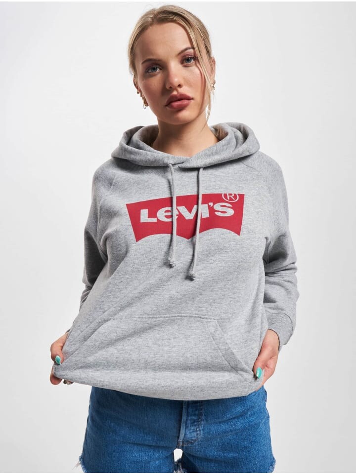 

Толстовка с капюшоном Levi´s, цвет batwing smokestack heather