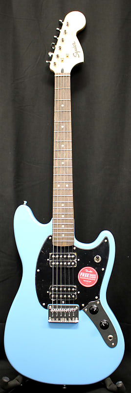 Электрогитара Squier Sonic Mustang HH Electric Guitar California Blue электрогитара squier bullet mustang hh imperial blue