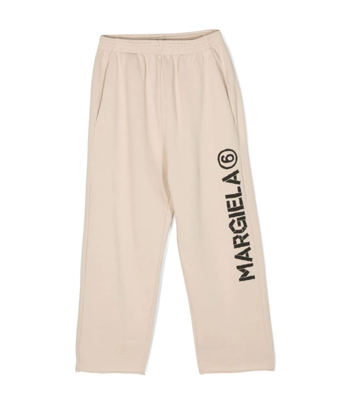 

Брюки Mm6 Maison Margiela, бежевый
