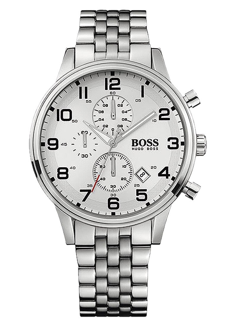 

Часы-хронограф BOSS, серебристый