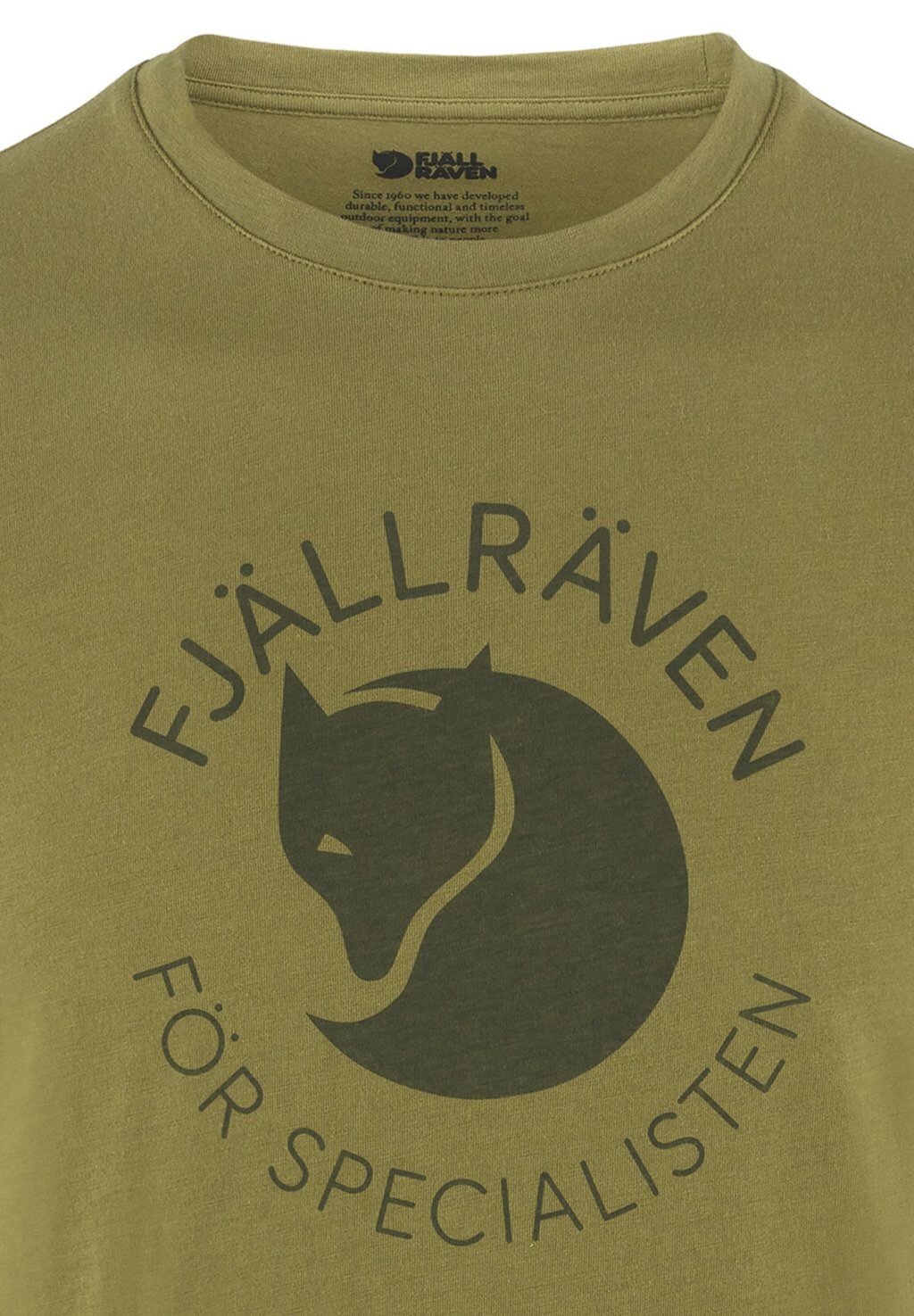 

Футболка с принтом FOX Fjällräven, зеленый