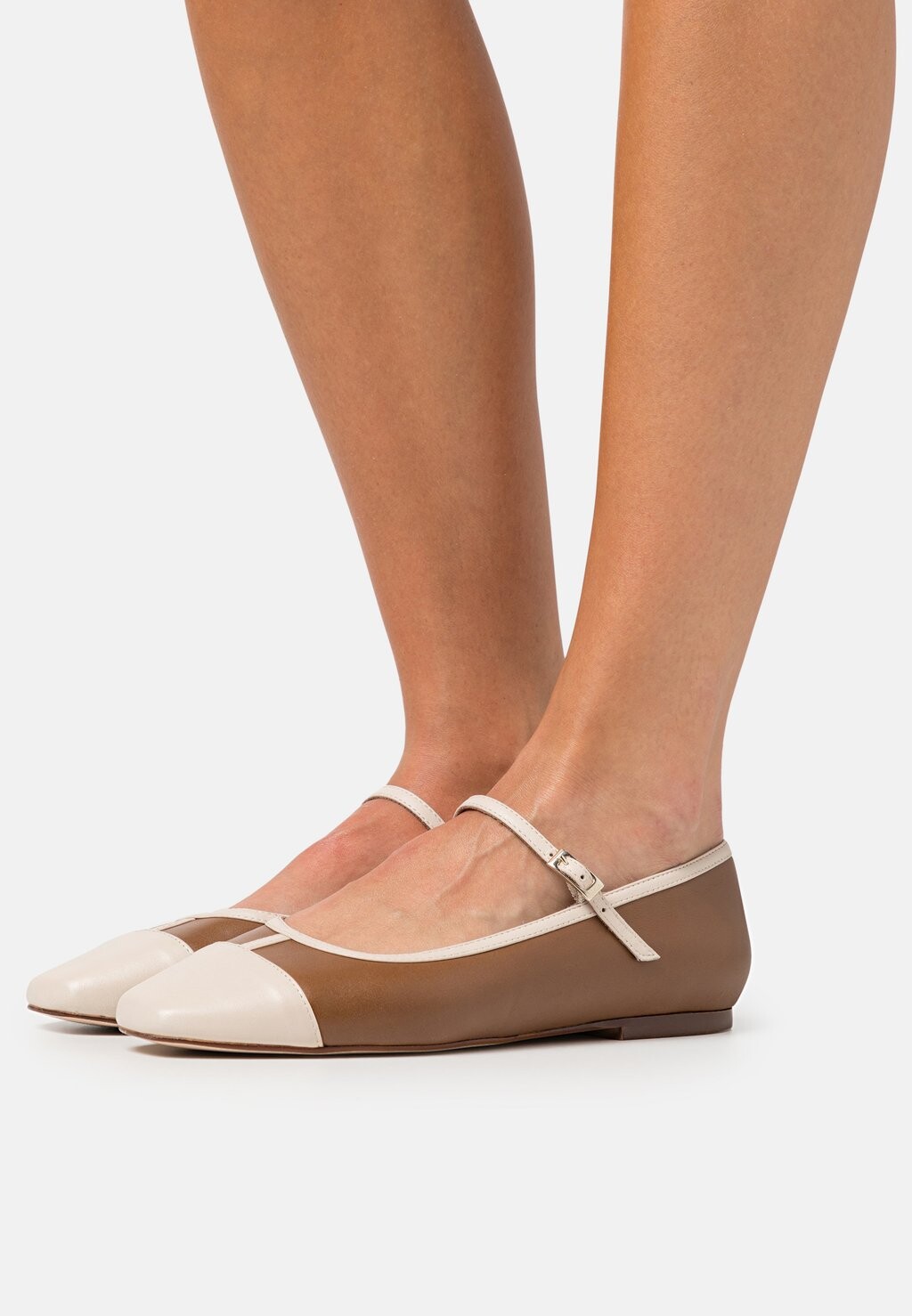 

Балетки ALOHAS AGATE RETRO, цвет tan/cream