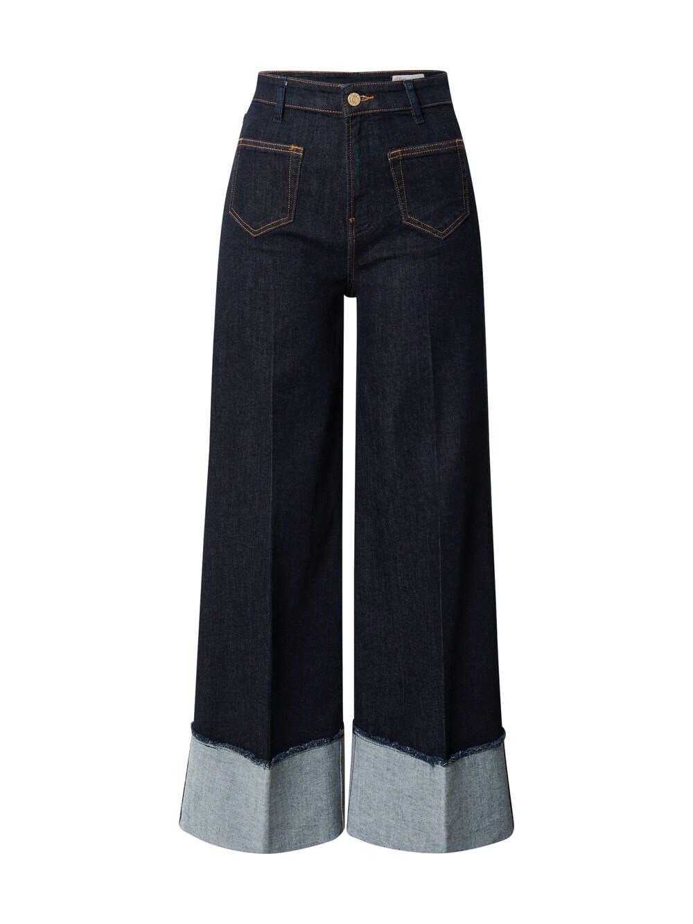 Широкие джинсы S.Oliver, темно-синий