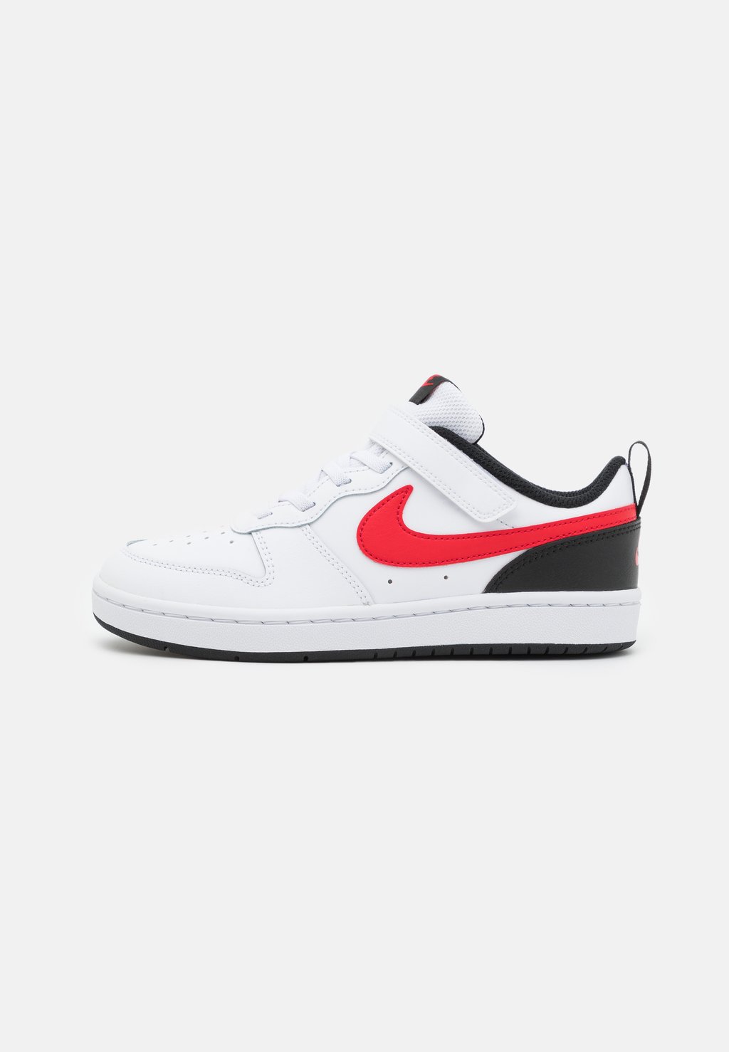 

Низкие кроссовки Nike Court Borough Low 2 (Ps) Nike, цвет white/university red/black