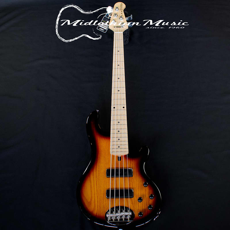Басс гитара Lakland Skyline 55-01M - 5-String Bass Guitar - 3-Tone Sunburst Gloss Finish