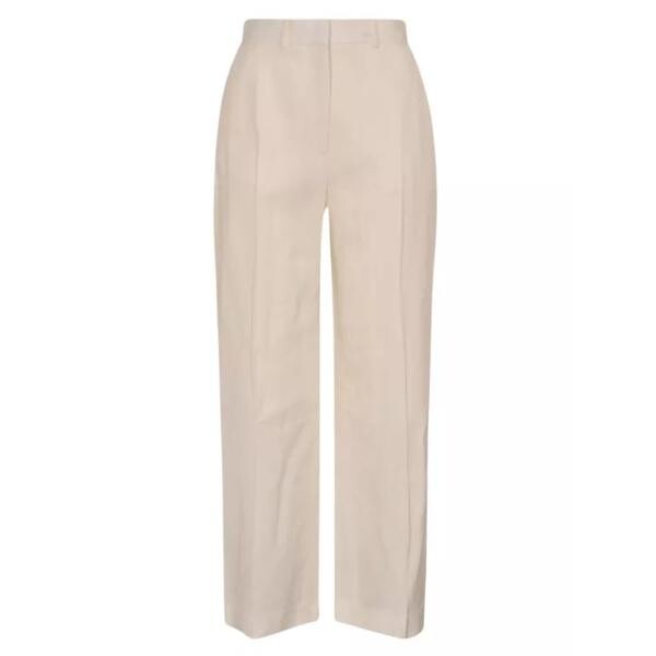 

Брюки white wide leg tailored trousers in silk blend Casablanca, мультиколор