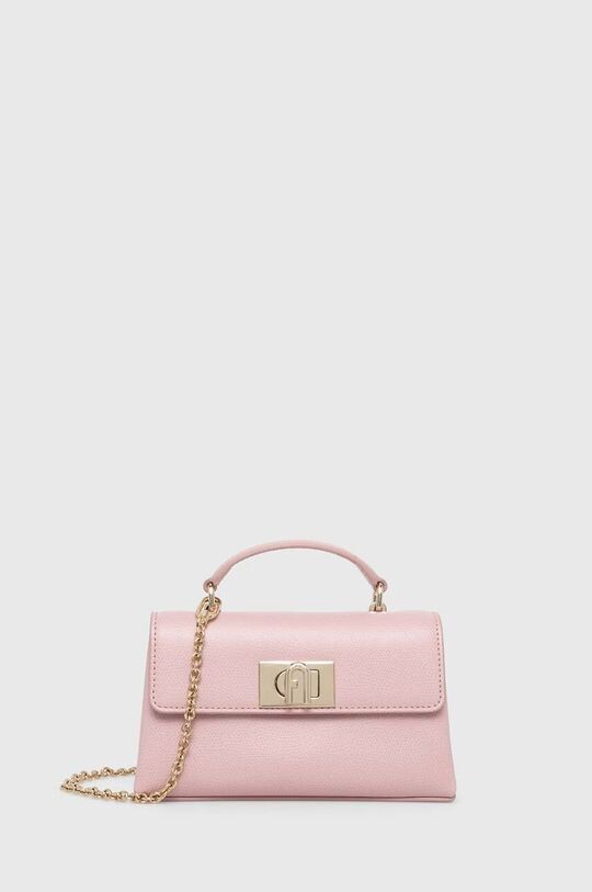 

Кожаная сумка Furla, черный