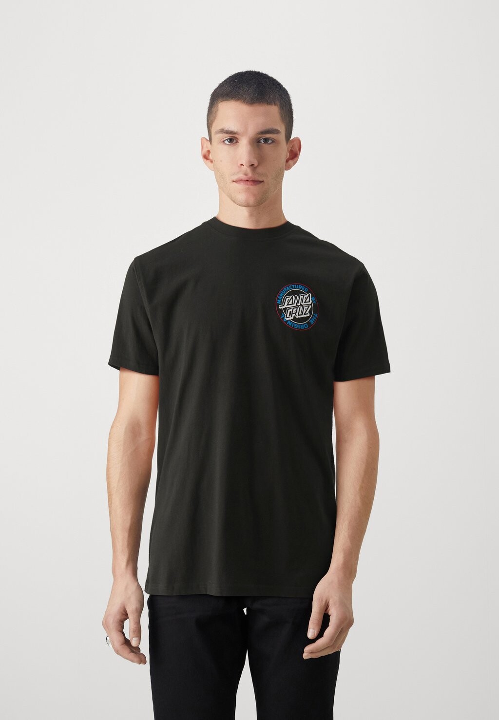 

Футболка с принтом Natas Screaming Panther Unisex Santa Cruz, черный