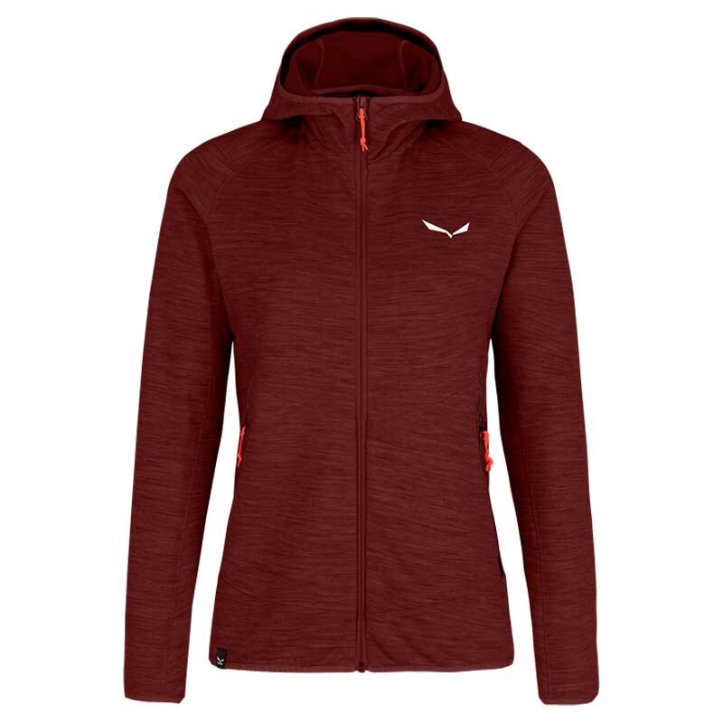 

Куртка Salewa Nuvolao Alpinewool, красный