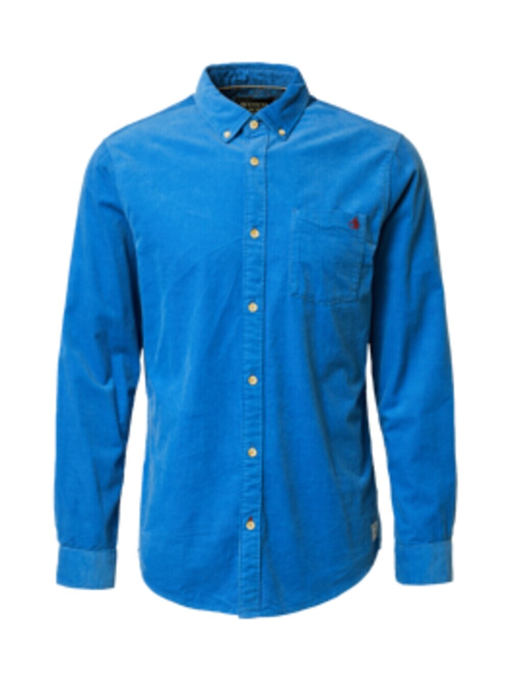

Рубашка на пуговицах стандартного кроя Scotch & Soda, синий