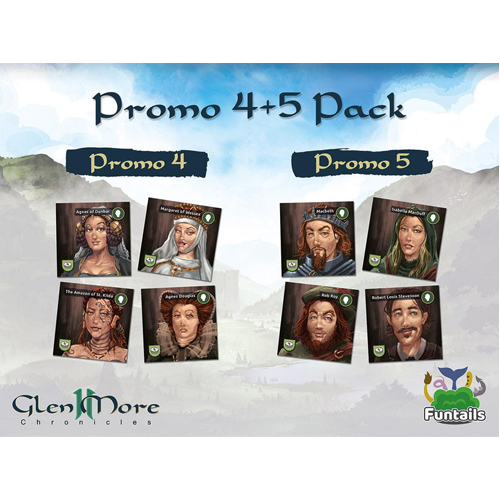 Настольная игра Chronicle Pack 4-5: Glen More Ii настольная игра lavkagames глен мор ii с дополнением игры горцев glen more ii chronicles set