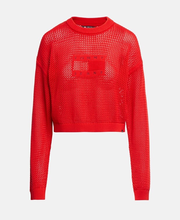 

Джемпер с длинными рукавами Tommy Jeans, красный