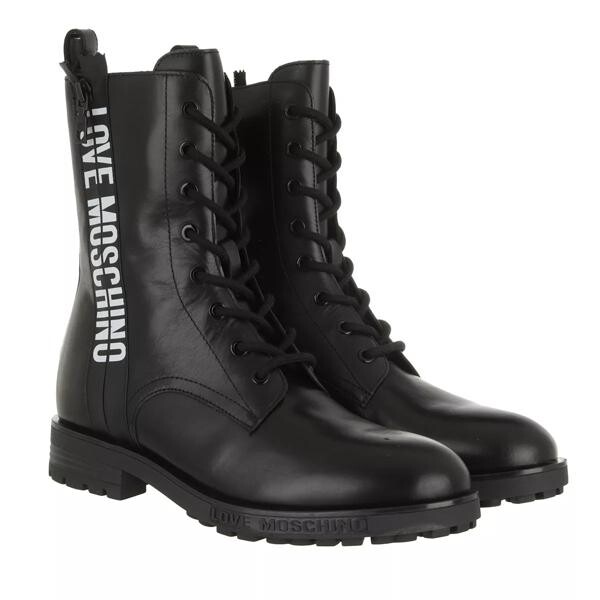 

Ботинки boots gomma 40 vitello Love Moschino, черный